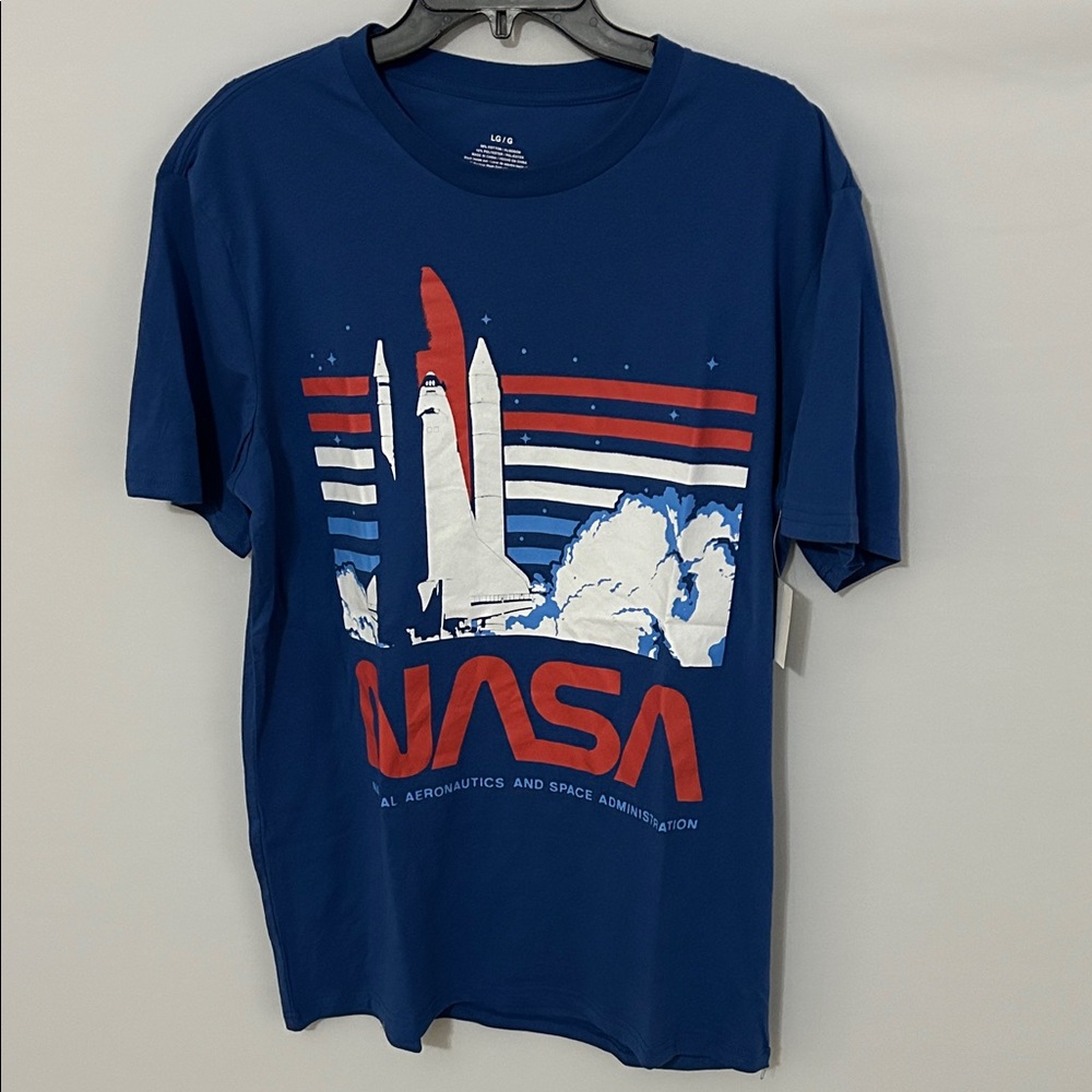 LG Blue NASA Graphic Tee